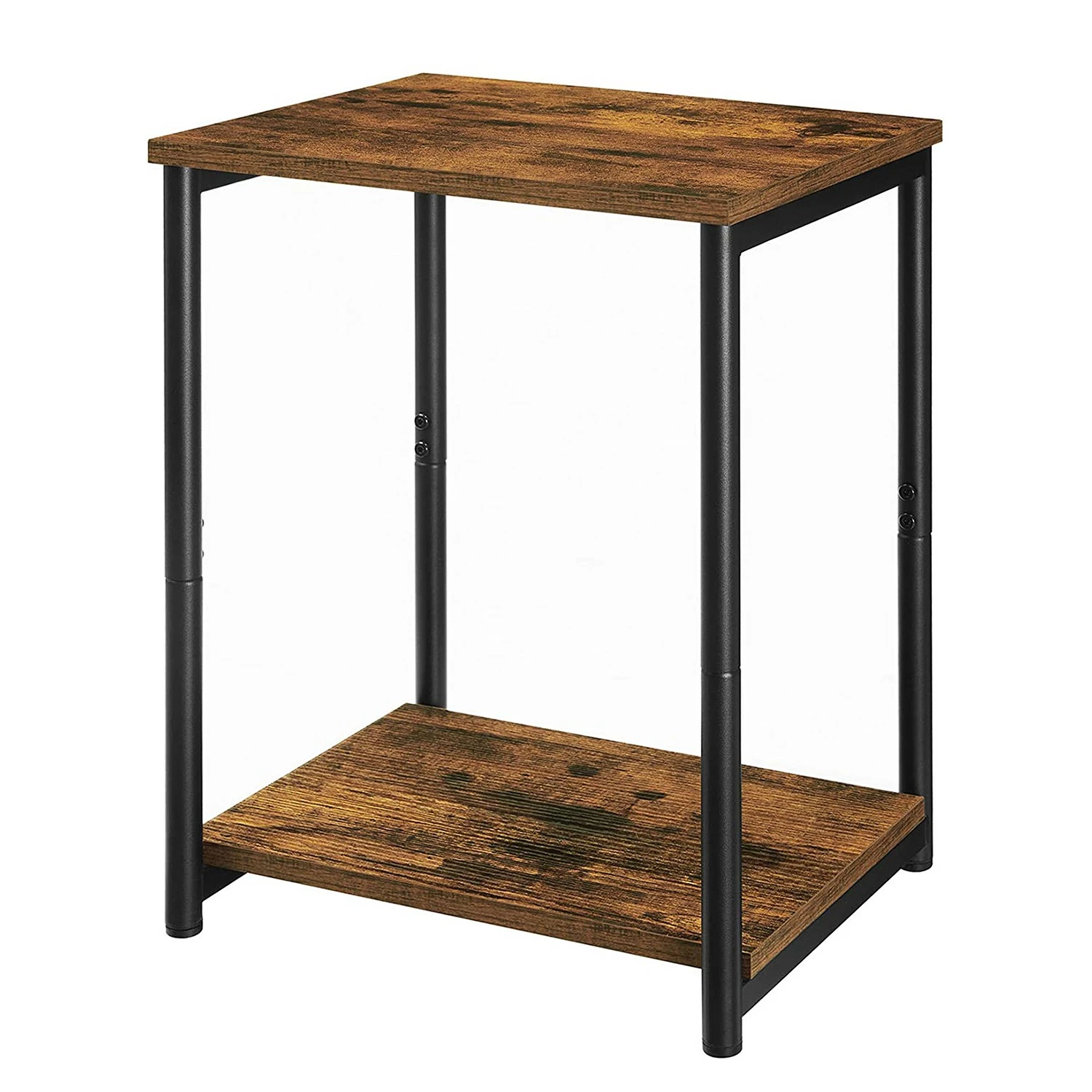 Red Living Beistelltisch Uberto - Braun / Schwarz 1 Red Living Beistelltisch Uberto - Braun / Schwarz