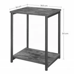 Red Living Beistelltisch Uberto - Braun / Schwarz 17 Red Living Beistelltisch Uberto - Braun / Schwarz -Wohnzimmermöbel boutique en ligne 1000329419 220203 161554000500 SKETCH DETAILS P000000001000329419 sketch