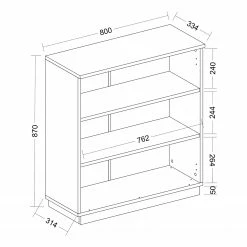 Loftscape Kommode Modica I - Hochglanz Weiß -Wohnzimmermöbel boutique en ligne 1000329951 220203 161450000500 SKETCH DETAILS P000000001000329951 sketch
