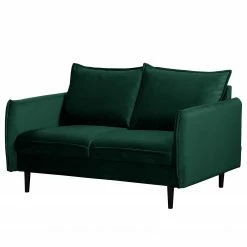Norrwood Sofa Palawan (2-Sitzer) - Samt Ravi: Antikgrün