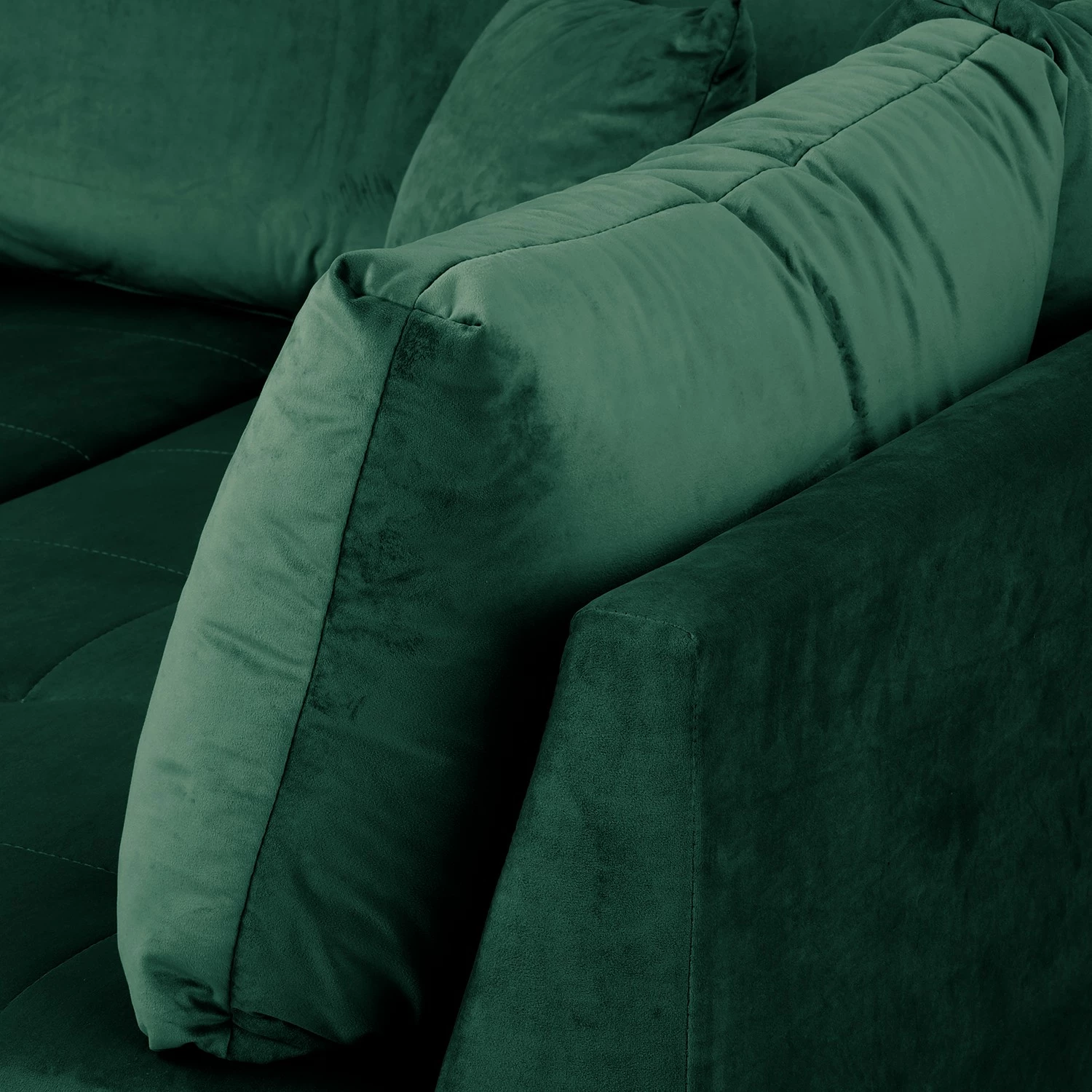 Norrwood Ecksofa Meyford - Samt Ravi: Antikgrün - Ottomane davorstehend rechts - Mit Hocker 19 Norrwood Ecksofa Meyford - Samt Ravi: Antikgrün - Ottomane davorstehend rechts - Mit Hocker – Bild 19