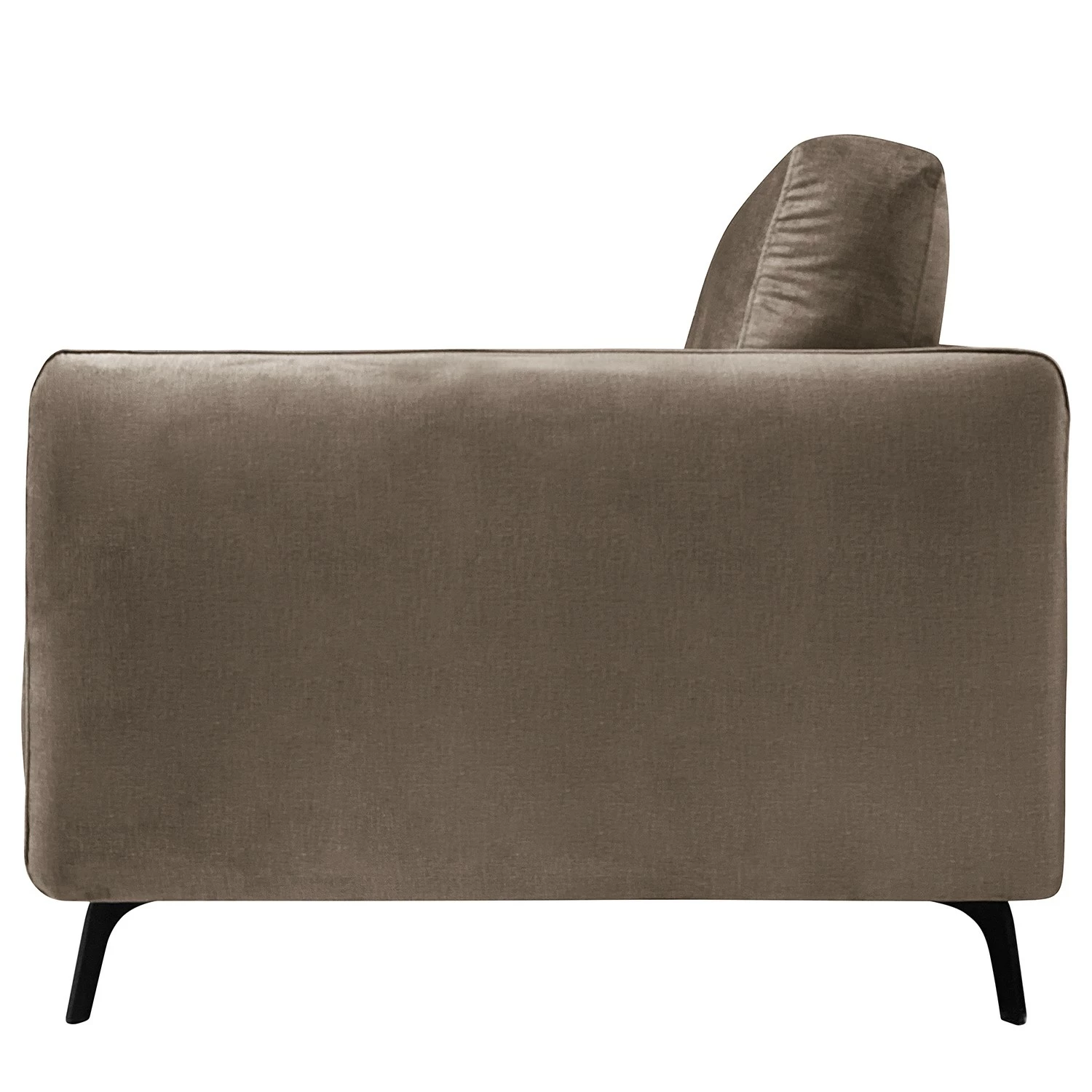 Norrwood Sessel Frederike - Microfaser Faria: Graubraun 3 Norrwood Sessel Frederike - Microfaser Faria: Graubraun – Bild 3