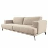 Norrwood Sofa Asia (3-Sitzer) - Webstoff Inas: Cappuccino