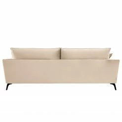 Norrwood Sofa Gobabis (3,5-Sitzer) - Samt Ravi: Creme -Wohnzimmermöbel boutique en ligne 1000330824 220214 050 DETAILS P000000001000330824