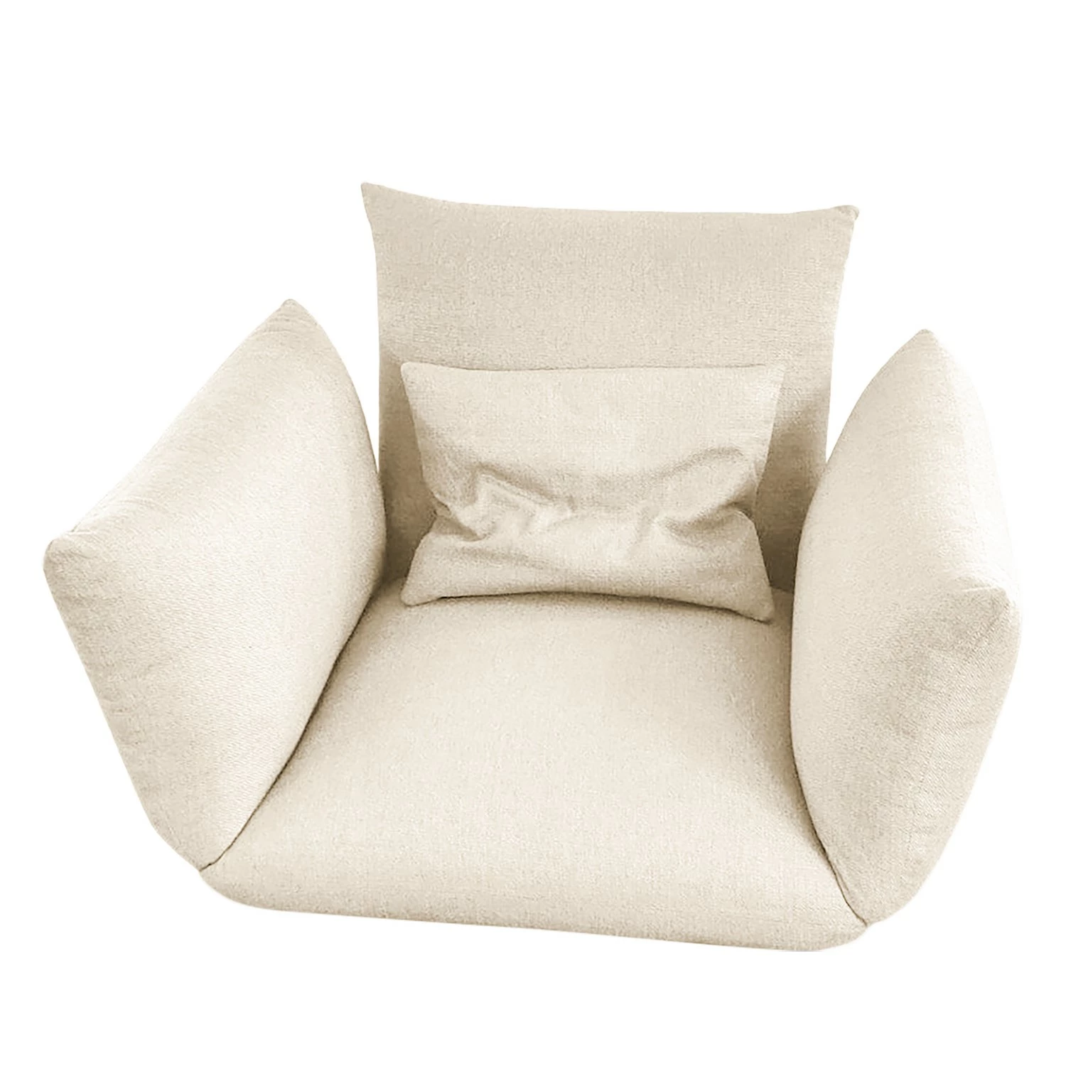 Loftscape Sessel Olympus - Webstoff Polly: Hochglanz Beige 6 Loftscape Sessel Olympus - Webstoff Polly: Hochglanz Beige – Bild 6