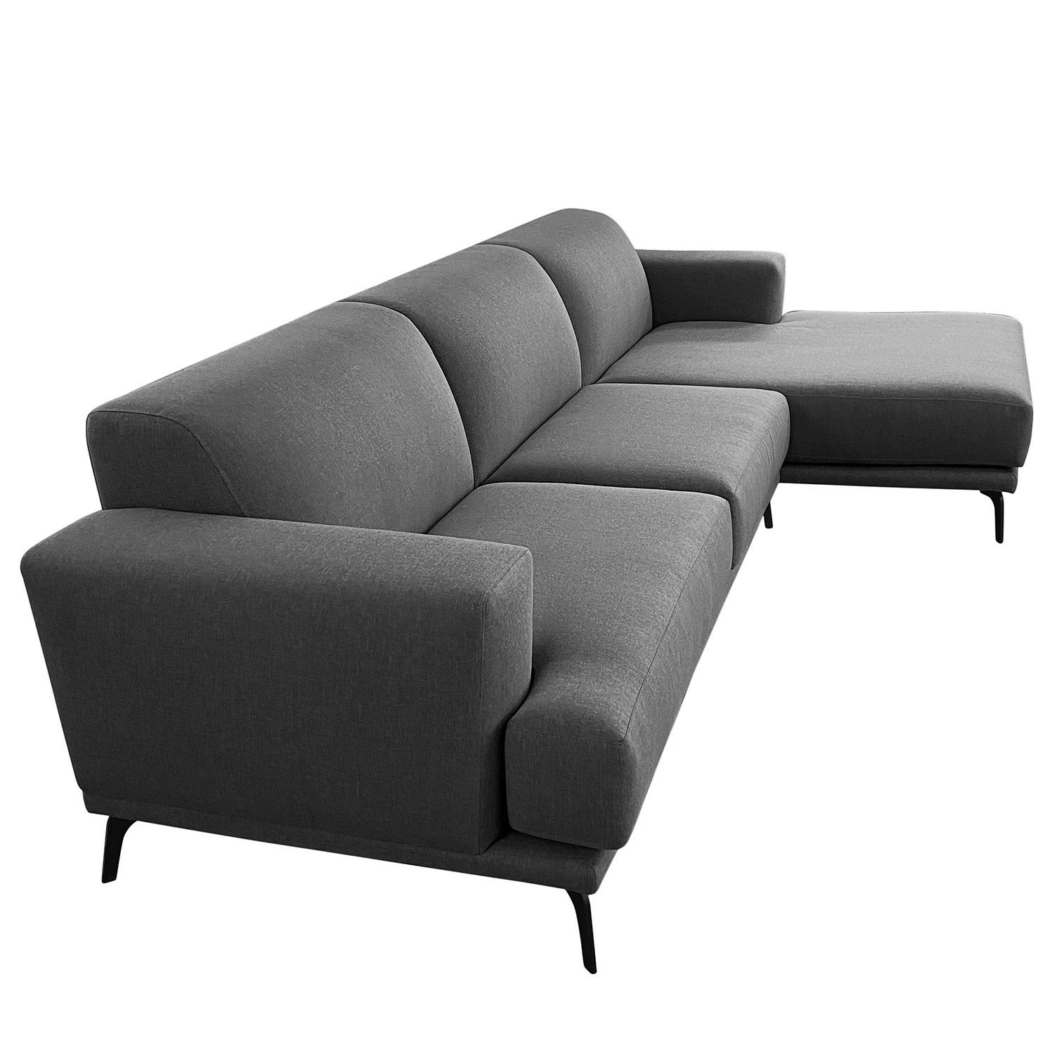 Norrwood Ecksofa Asia - Webstoff Inas: Basalt - Longchair davorstehend rechts 6 Norrwood Ecksofa Asia - Webstoff Inas: Basalt - Longchair davorstehend rechts – Bild 6