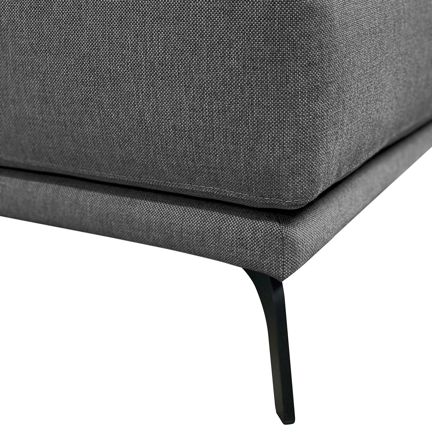 Norrwood Ecksofa Asia - Webstoff Inas: Basalt - Longchair davorstehend rechts 13 Norrwood Ecksofa Asia - Webstoff Inas: Basalt - Longchair davorstehend rechts – Bild 13