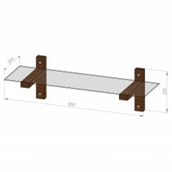 Loftscape Wandboard Rodgau - Glas / Kiefer massiv - Kiefer -Wohnzimmermöbel boutique en ligne 1000333662 220302 500 SKETCH DETAILS P000000001000333662 sketch
