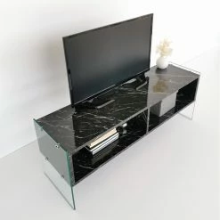 Loftscape TV-Rack Nevele - Marmor Schwarz Dekor 11 Loftscape TV-Rack Nevele - Marmor Schwarz Dekor -Wohnzimmermöbel boutique en ligne 1000333680 220302 021 MOOD DETAILS P000000001000333680 mood