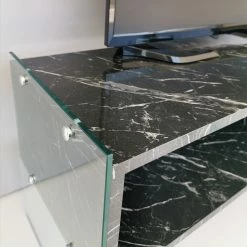 Loftscape TV-Rack Nevele - Marmor Schwarz Dekor 14 Loftscape TV-Rack Nevele - Marmor Schwarz Dekor -Wohnzimmermöbel boutique en ligne 1000333680 220302 030 DETAILS P000000001000333680