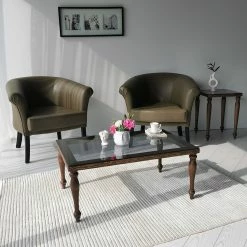 Ars Natura Couchtisch Tating - Glas / Walnuss massiv - Rauchschwarz / Walnuss -Wohnzimmermöbel boutique en ligne 1000333703 220302 024 MOOD DETAILS P000000001000333703 mood