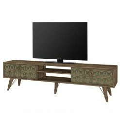 Loftscape TV-Lowboard Wik - Walnuss Hell Dekor