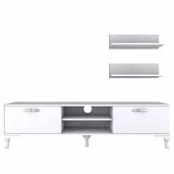 Loftscape Wohnkombination Toivo (3-teilig) - Weiß -Wohnzimmermöbel boutique en ligne 1000333726 220302 030 DETAILS P000000001000333726