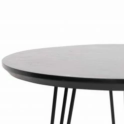 Loftscape Beistelltisch Soffy (3er-Set) - Metall - Marmor Schwarz Dekor / Schwarz -Wohnzimmermöbel boutique en ligne 1000333733 220302 034 DETAILS P000000001000333733