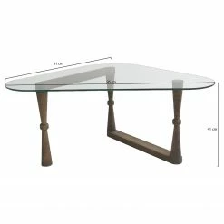 Loftscape Couchtisch Yoxford I - Glas / Walnuss massiv - Walnuss -Wohnzimmermöbel boutique en ligne 1000333737 220302 500 SKETCH DETAILS P000000001000333737 sketch