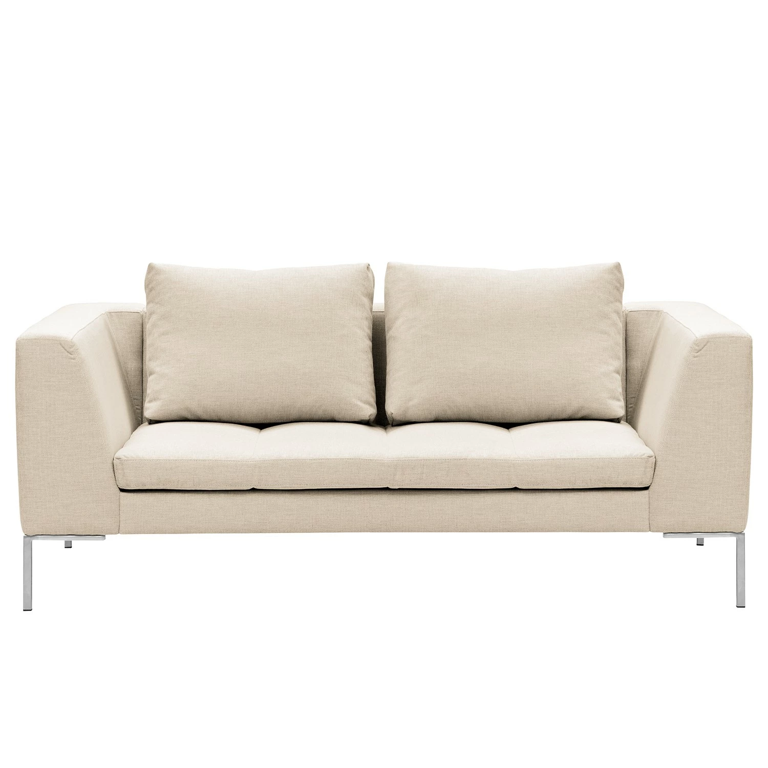 Studio Copenhagen Sofa Madison (2-Sitzer) - Webstoff Saia: Beige 2 Studio Copenhagen Sofa Madison (2-Sitzer) - Webstoff Saia: Beige – Bild 2