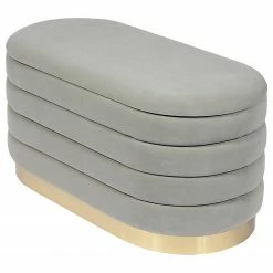 INSTYLE by Kayoom Polsterbank Aiden - Grau