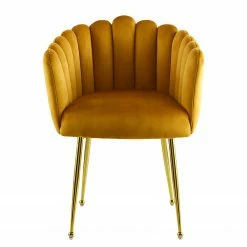 INSTYLE by Kayoom Armlehnenstuhl Mucha - Goldgelb -Wohnzimmermöbel boutique en ligne 1000335765 220223 030 DETAILS P000000001000335765