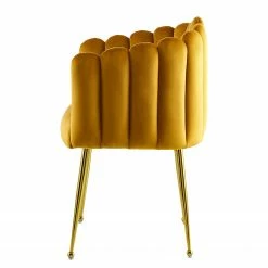 INSTYLE by Kayoom Armlehnenstuhl Mucha - Goldgelb -Wohnzimmermöbel boutique en ligne 1000335765 220223 031 DETAILS P000000001000335765
