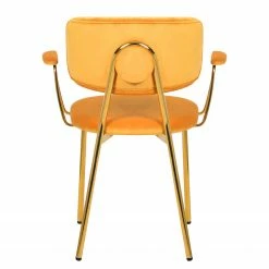 INSTYLE by Kayoom Armlehnenstuhl Kian (2er-Set) - Goldgelb -Wohnzimmermöbel boutique en ligne 1000335773 220223 032 DETAILS P000000001000335773