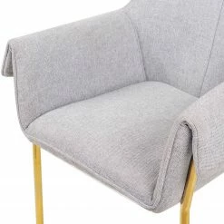 INSTYLE by Kayoom Armlehnenstuhl Kelsey - Lichtgrau -Wohnzimmermöbel boutique en ligne 1000335775 220223 033 DETAILS P000000001000335775