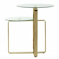 INSTYLE by Kayoom Beistelltisch Katris - Gold -Wohnzimmermöbel boutique en ligne 1000335791 220223 030 DETAILS P000000001000335791