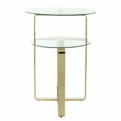 INSTYLE by Kayoom Beistelltisch Katris - Gold -Wohnzimmermöbel boutique en ligne 1000335791 220223 031 DETAILS P000000001000335791