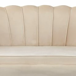 Norrwood Sofa Ralemo (2,5-Sitzer) - Samt - Creme -Wohnzimmermöbel boutique en ligne 1000339524 220329 060 DETAILS P000000001000339524