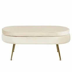 Norrwood Polsterhocker Ralemo - Samt - Creme 5 Norrwood Polsterhocker Ralemo - Samt - Creme -Wohnzimmermöbel boutique en ligne 1000339542 220329 030 DETAILS P000000001000339542