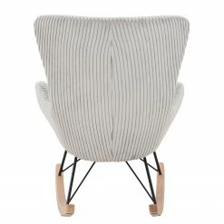 Naturoo Schaukelstuhl Shirali - Cord - Grau -Wohnzimmermöbel boutique en ligne 1000339547 220329 050 DETAILS P000000001000339547