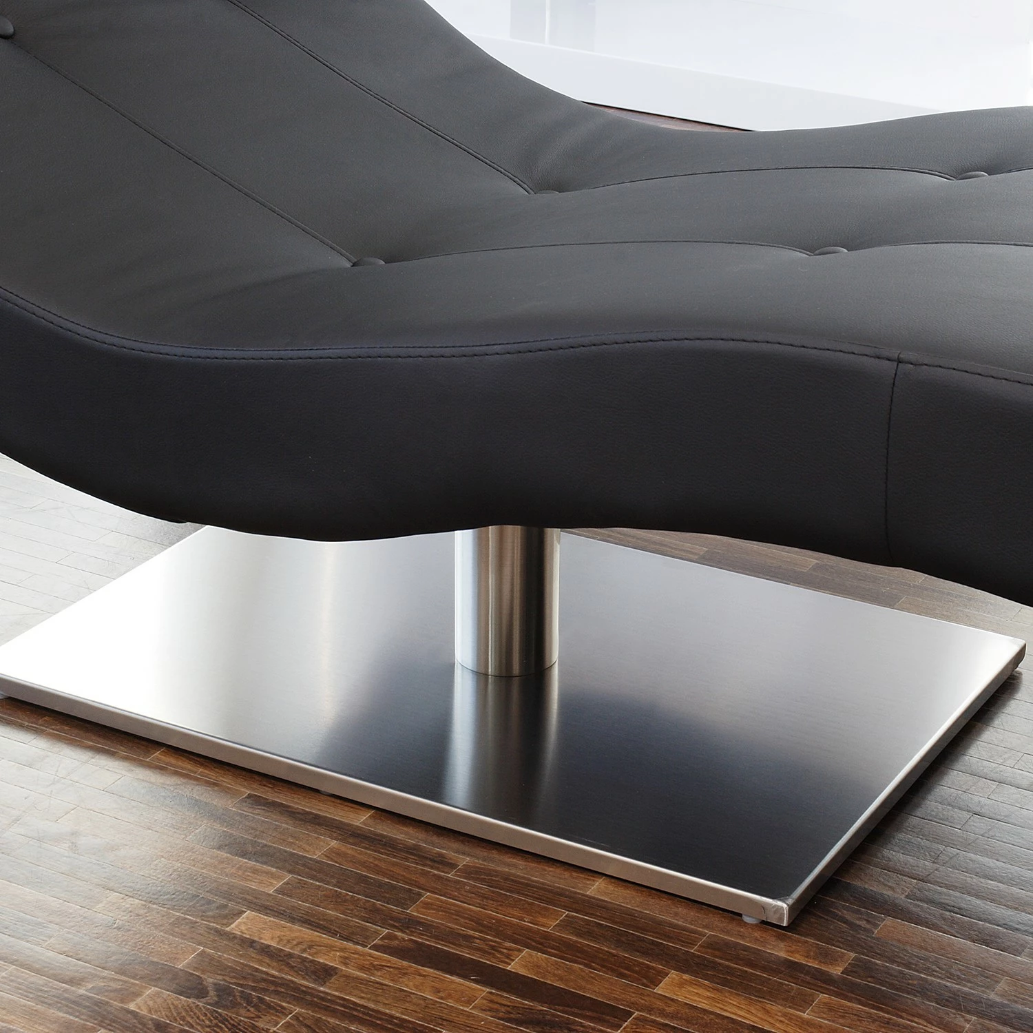 Norrwood Relaxliege Topeno - Kunstleder - Schwarz 5 Norrwood Relaxliege Topeno - Kunstleder - Schwarz – Bild 5