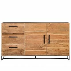 Ars manufacti Sideboard Woodson II - Akazie massiv / Metall - Akazie Hellbraun 27 Ars manufacti Sideboard Woodson II - Akazie massiv / Metall - Akazie Hellbraun -Wohnzimmermöbel boutique en ligne 1000339802 220311 030 DETAILS P000000001000339802