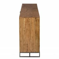 Ars manufacti Sideboard Woodson - Akazie massiv / Metall - Akazie Hellbraun - Breite: 200 cm -Wohnzimmermöbel boutique en ligne 1000339822 220311 040 DETAILS P000000001000339822