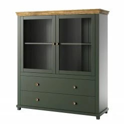 Ridgevalley Highboard Emmanuela - Dunkelgrün