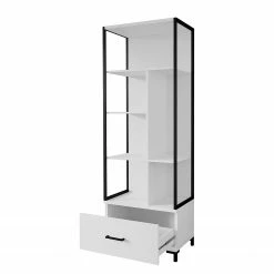 Red Living Büroregal Roslin - Weiß -Wohnzimmermöbel boutique en ligne 1000341082 220322 030 DETAILS P000000001000341082