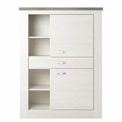 Loftscape Kommode Kilcar - Pinie Weiß / Trüffel -Wohnzimmermöbel boutique en ligne 1000341638 220323 030 DETAILS P000000001000341638