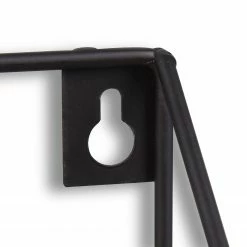 Loftscape Wandregal Fluffy (2er-Set) - Metall - Schwarz / Eiche Dekor 15 Loftscape Wandregal Fluffy (2er-Set) - Metall - Schwarz / Eiche Dekor -Wohnzimmermöbel boutique en ligne 1000341918 220323 060 DETAILS P000000001000341918