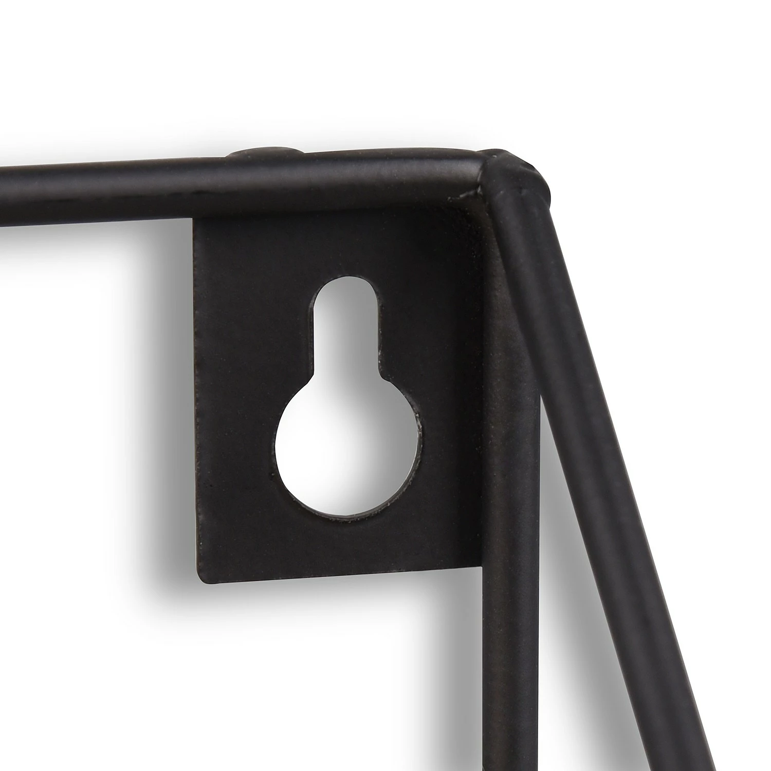 Loftscape Wandregal Fluffy (2er-Set) - Metall - Schwarz / Eiche Dekor 8 Loftscape Wandregal Fluffy (2er-Set) - Metall - Schwarz / Eiche Dekor – Bild 8