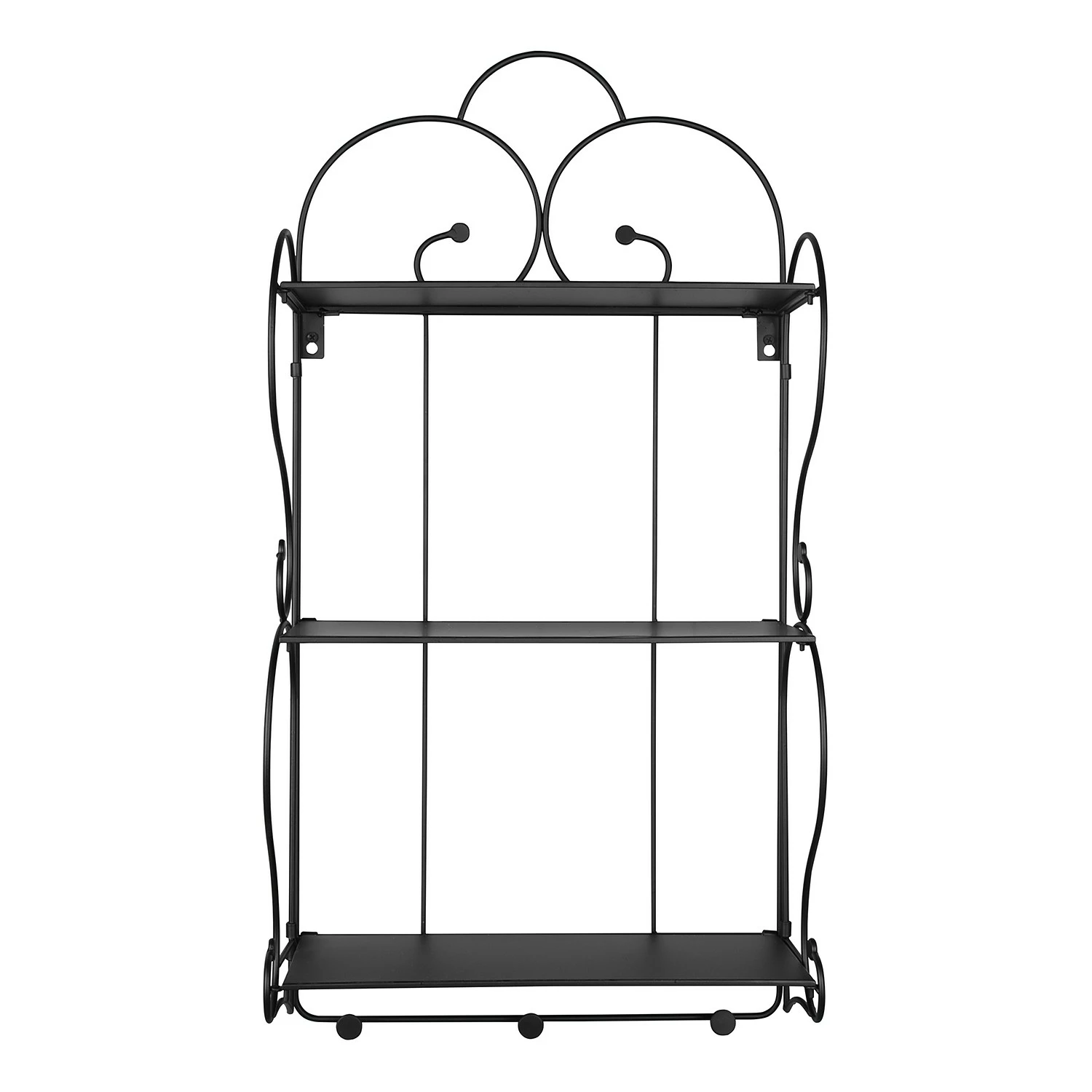 Loftscape Wandregal Konstanze - Metall - Schwarz 7 Loftscape Wandregal Konstanze - Metall - Schwarz – Bild 7