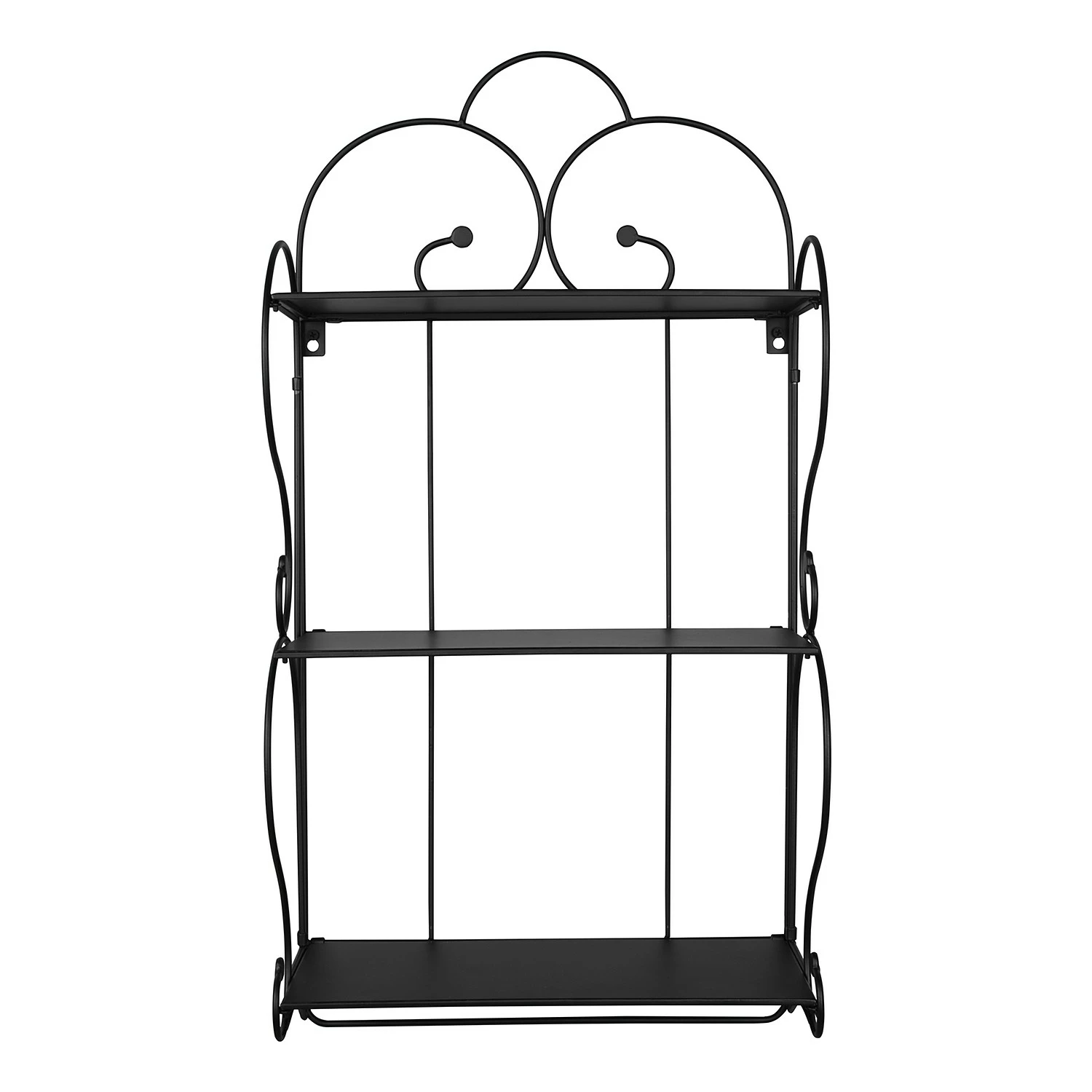 Loftscape Wandregal Konstanze - Metall - Schwarz 11 Loftscape Wandregal Konstanze - Metall - Schwarz – Bild 11