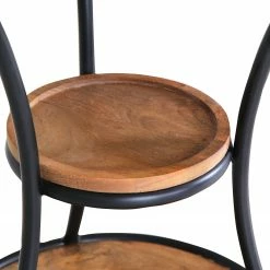 Red Living Beistelltisch Ugo I - Mango massiv / Metall - Mango / Schwarz 18 Red Living Beistelltisch Ugo I - Mango massiv / Metall - Mango / Schwarz -Wohnzimmermöbel boutique en ligne 1000341955 220331 042 DETAILS P000000001000341955