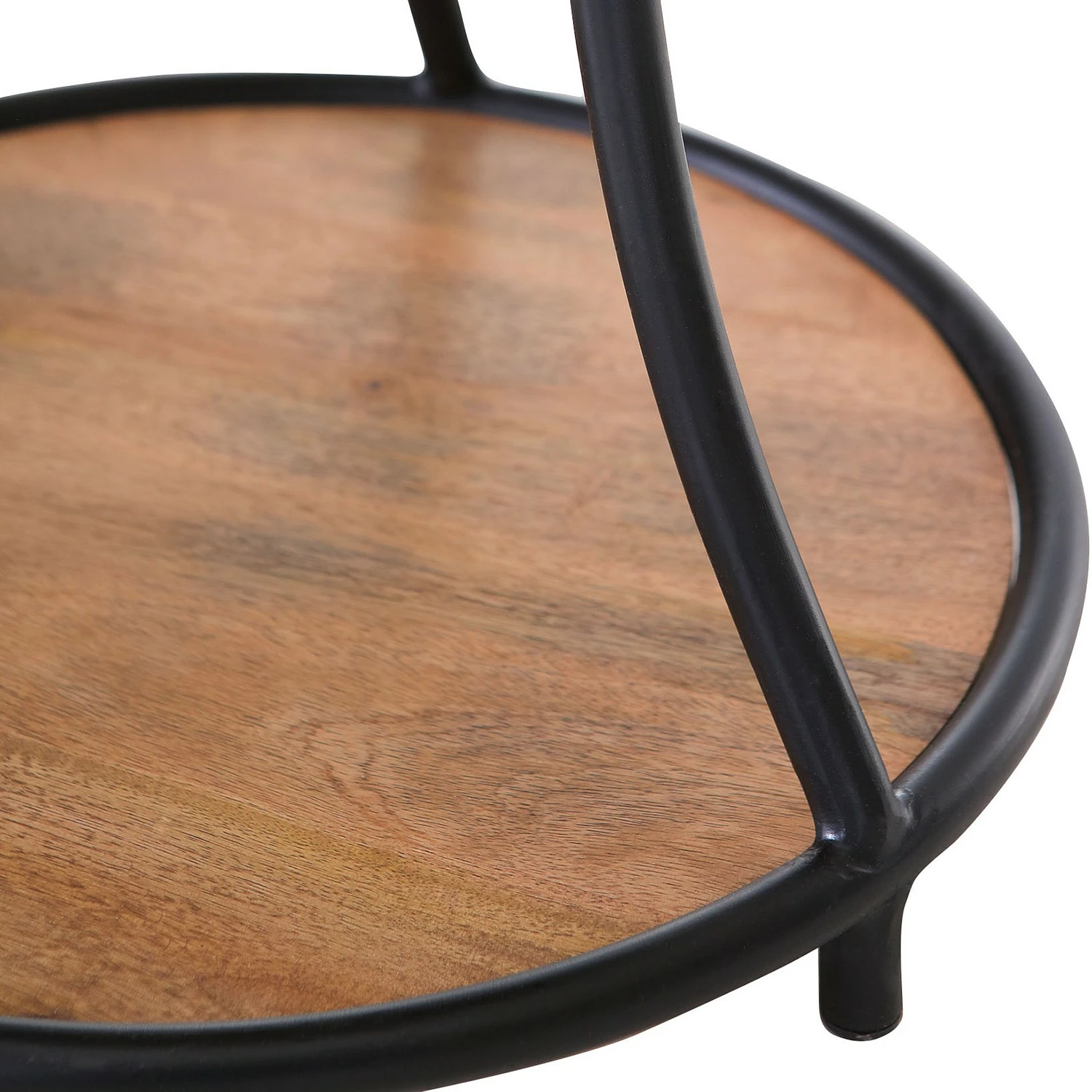 Red Living Beistelltisch Ugo I - Mango massiv / Metall - Mango / Schwarz 10 Red Living Beistelltisch Ugo I - Mango massiv / Metall - Mango / Schwarz – Bild 10