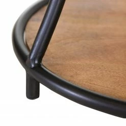 Red Living Beistelltisch Ugo I - Mango massiv / Metall - Mango / Schwarz 22 Red Living Beistelltisch Ugo I - Mango massiv / Metall - Mango / Schwarz -Wohnzimmermöbel boutique en ligne 1000341955 220331 046 DETAILS P000000001000341955