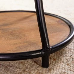 Red Living Beistelltisch Ugo I - Mango massiv / Metall - Mango / Schwarz 23 Red Living Beistelltisch Ugo I - Mango massiv / Metall - Mango / Schwarz -Wohnzimmermöbel boutique en ligne 1000341955 220331 047 DETAILS P000000001000341955