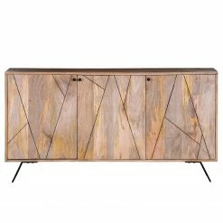 Naturoo Sideboard Pic - Mango massiv -Wohnzimmermöbel boutique en ligne 1000341966 220524 030 DETAILS P000000001000341966