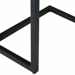 Red Living Beistelltisch Ugo II - Mango massiv / Metall - Mango / Schwarz -Wohnzimmermöbel boutique en ligne 1000341967 220331 045 DETAILS P000000001000341967