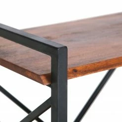 Red Living Regal Ugo II - Mango massiv / Metall - Mango / Schwarz -Wohnzimmermöbel boutique en ligne 1000341970 220331 030 DETAILS P000000001000341970