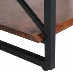 Red Living Regal Ugo II - Mango massiv / Metall - Mango / Schwarz -Wohnzimmermöbel boutique en ligne 1000341970 220331 070 DETAILS P000000001000341970