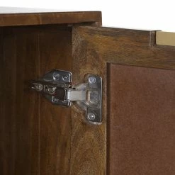 Red Living Beistelltisch Nook - Mango massiv / Metall - Mango / Gold -Wohnzimmermöbel boutique en ligne 1000341971 220331 061 DETAILS P000000001000341971