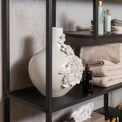 Red Living Regal Vallvik II - Metall - Schwarz -Wohnzimmermöbel boutique en ligne 1000342076 220401 040 DETAILS P000000001000342076